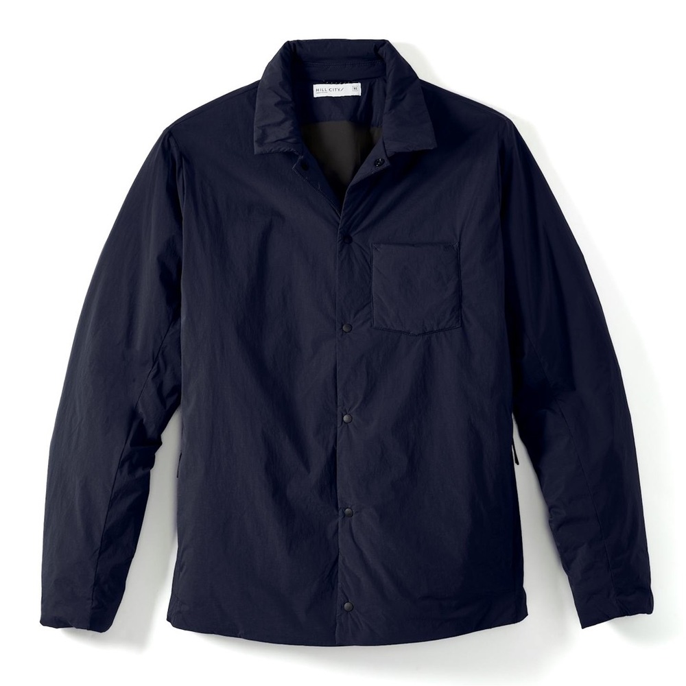 Hill City Thermal Light Shirt‎ Jacket Navy XXL